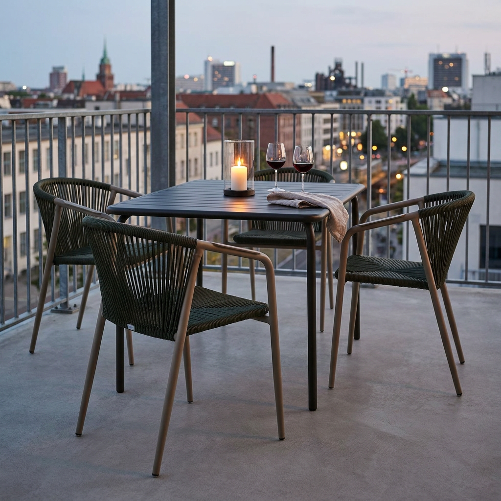Terrassenstuhl Santiago Bottlegreen
