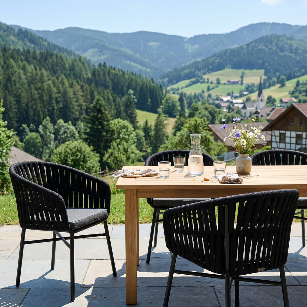 Terrassenstuhl Helena Schwarz