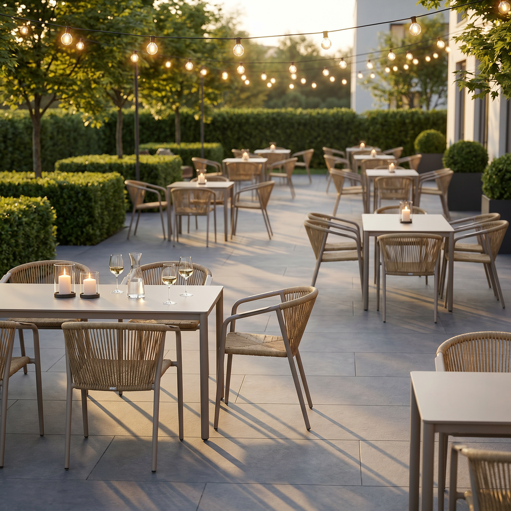 Terrassenstuhl Santiago Honey