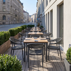 Terrassenstuhl Rhea Anthrazit