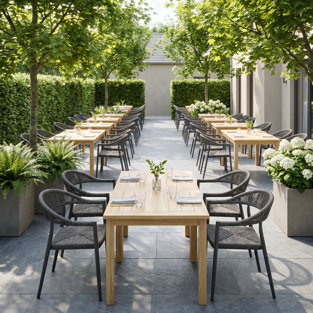 Terrassenstuhl Rhea Anthrazit