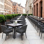 Terrassenstuhl Minerva Anthrazit