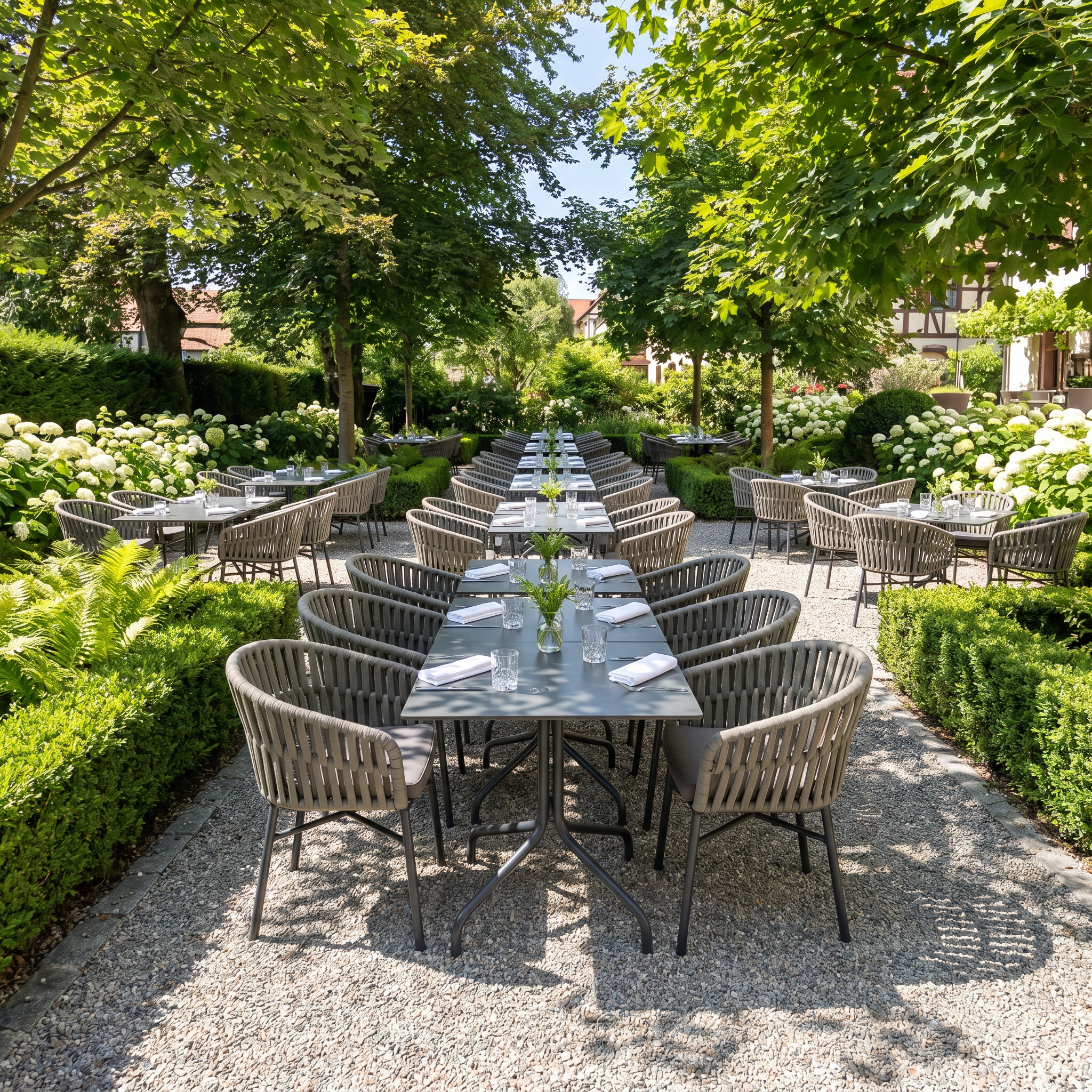 Terrassenstuhl Helena Grau