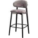 Barhocker Wei von vorne