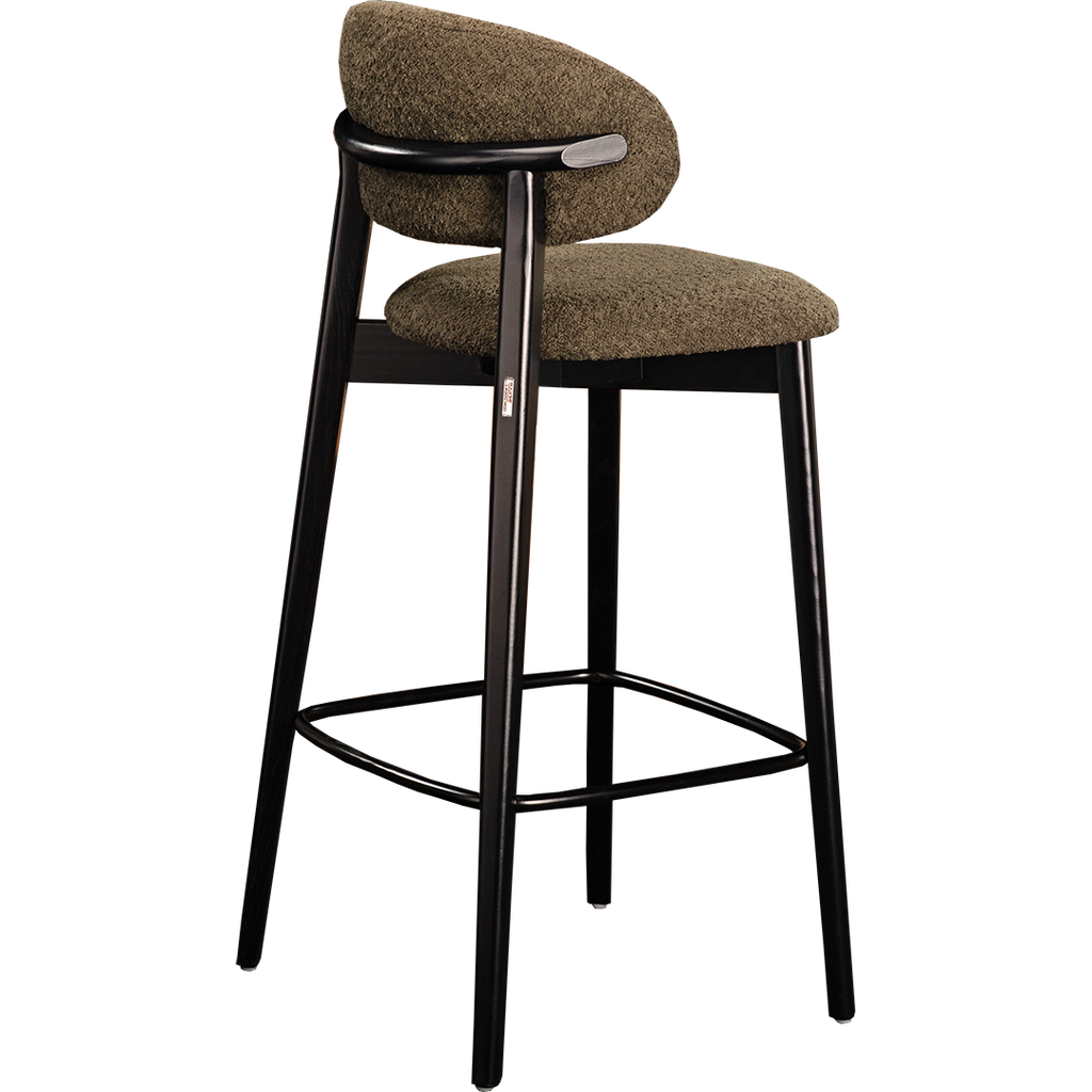 Barhocker grn von hinten