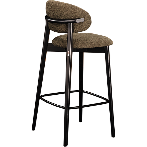 Barhocker grn von hinten