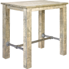 Bauholz Stehtisch 2