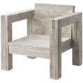 Bauholz Lounge 2 1-Sitzer