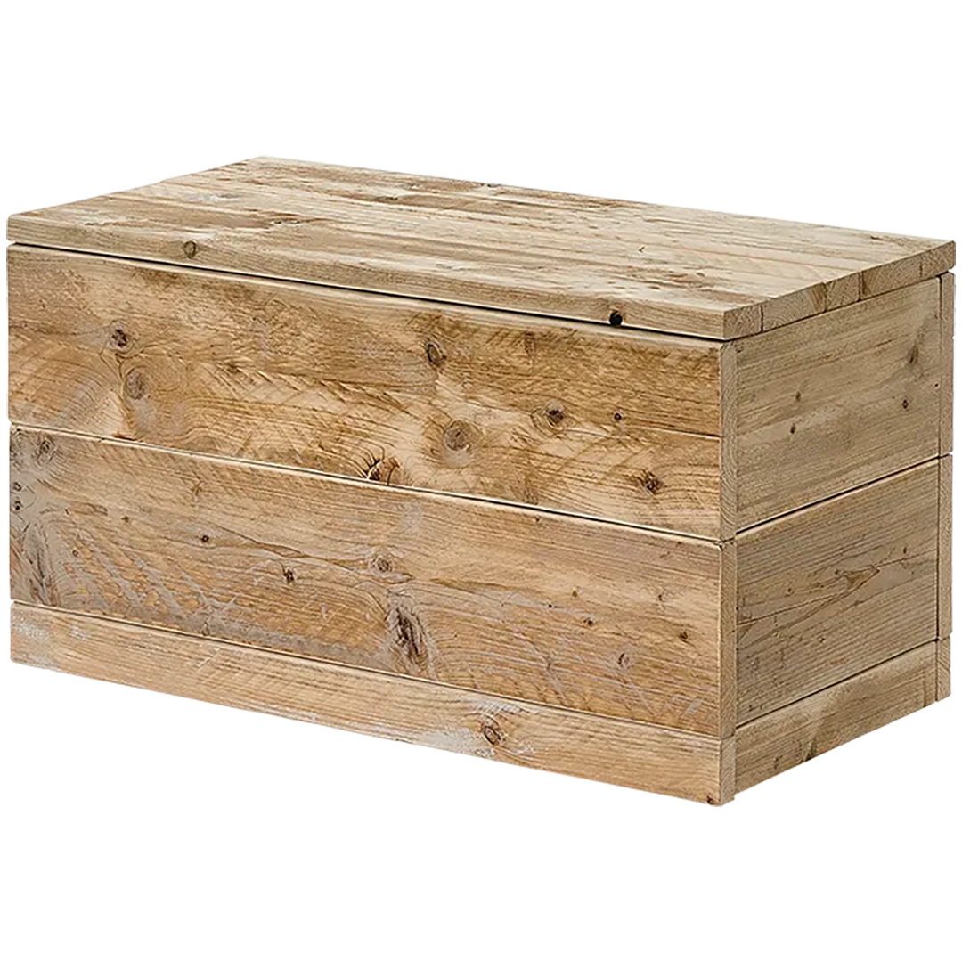 Bauholz Loungetruhe Kopie