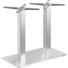 Tischgestell Borkum double brushed
