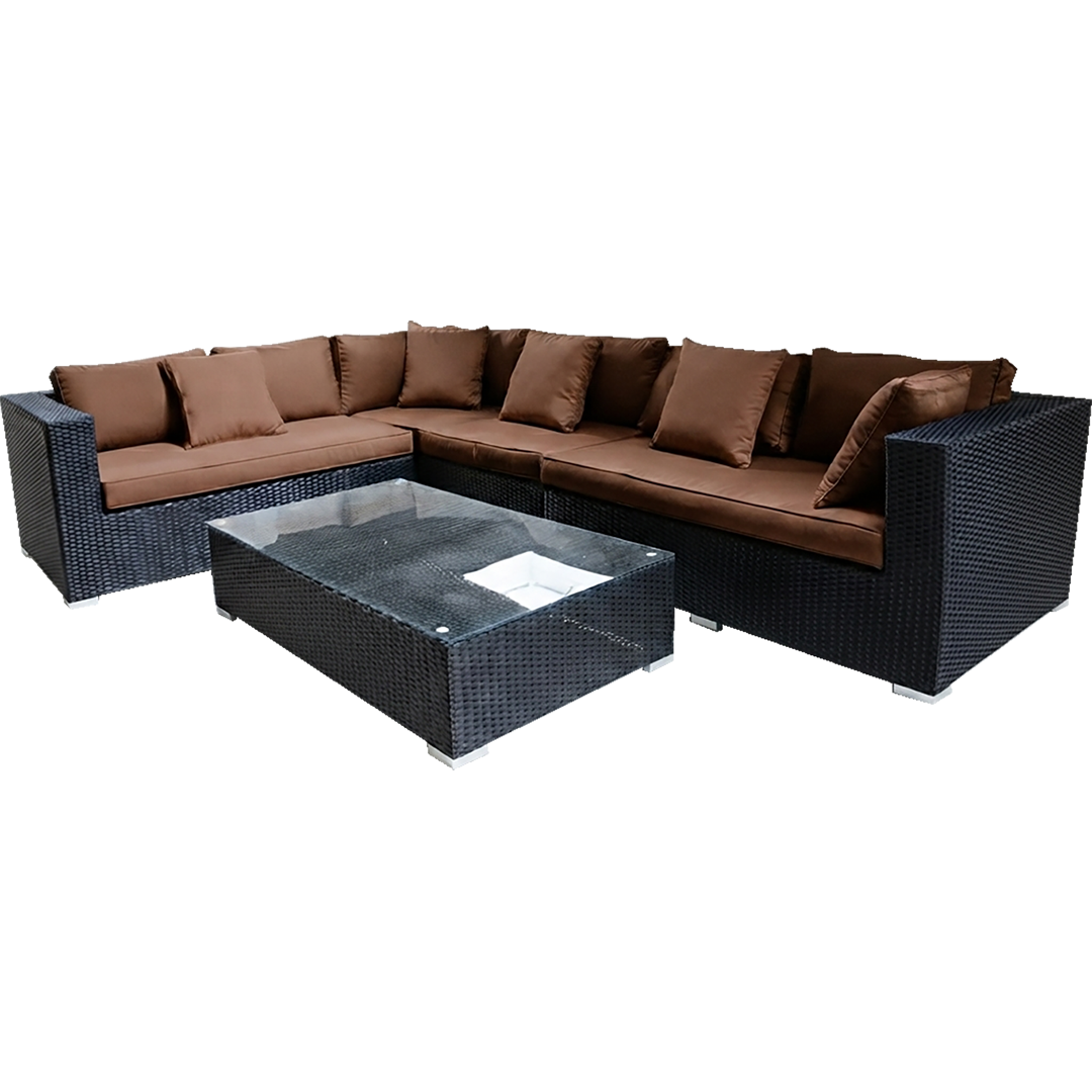 Lounge Set Emilia in braun