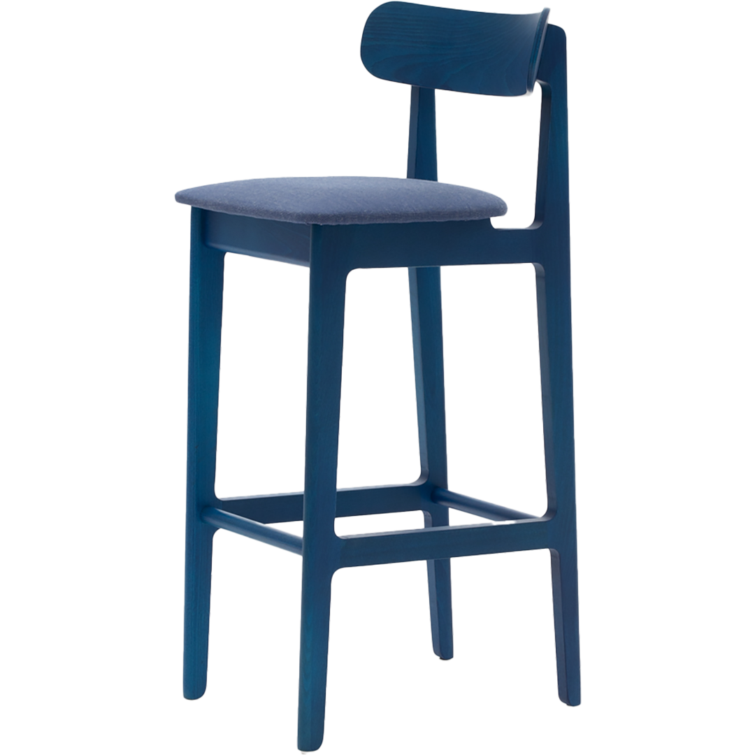 Fine Barstool blau Kopie