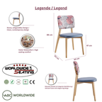 Bankettstuhl Avola