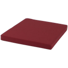 Kissen eckig rot