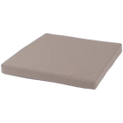 Kissen eckig taupe