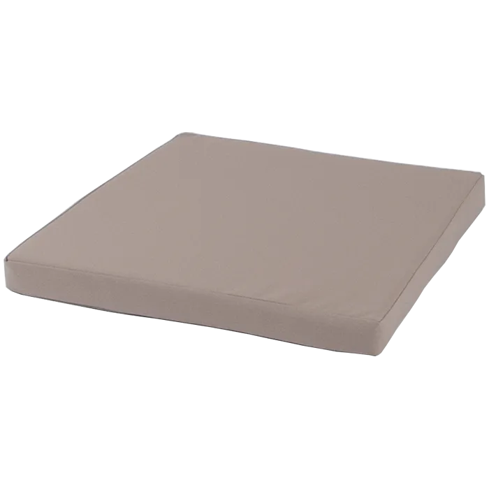Kissen eckig taupe