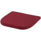 Kissen gerundet rot