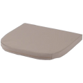 Kissen gerundet taupe