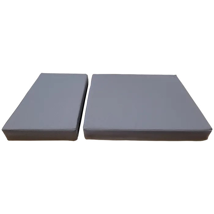 Kissenset Silvia grau