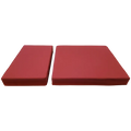 Kissenset Silvia rot