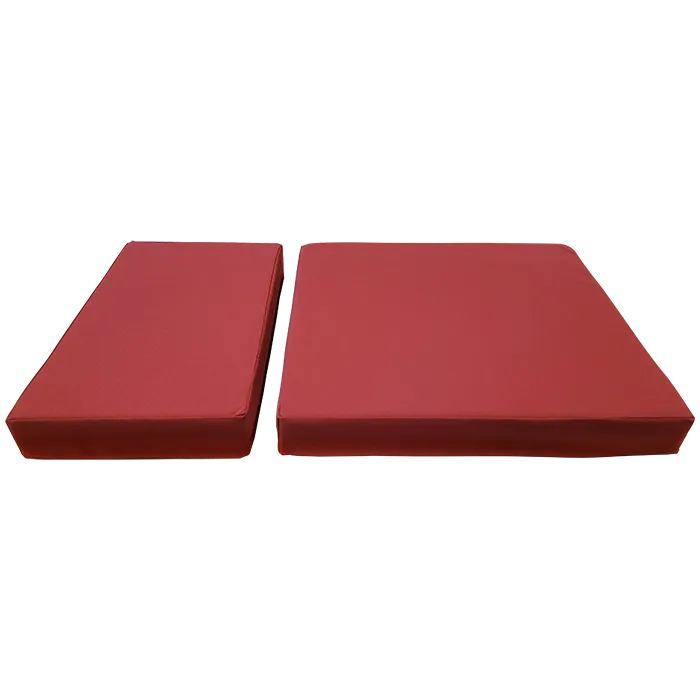 Kissenset Silvia rot