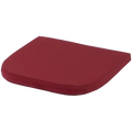 Sonderposten Kissen gerundet rot