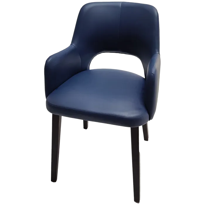 Sonderposten Polsterstuhl Miramar blau