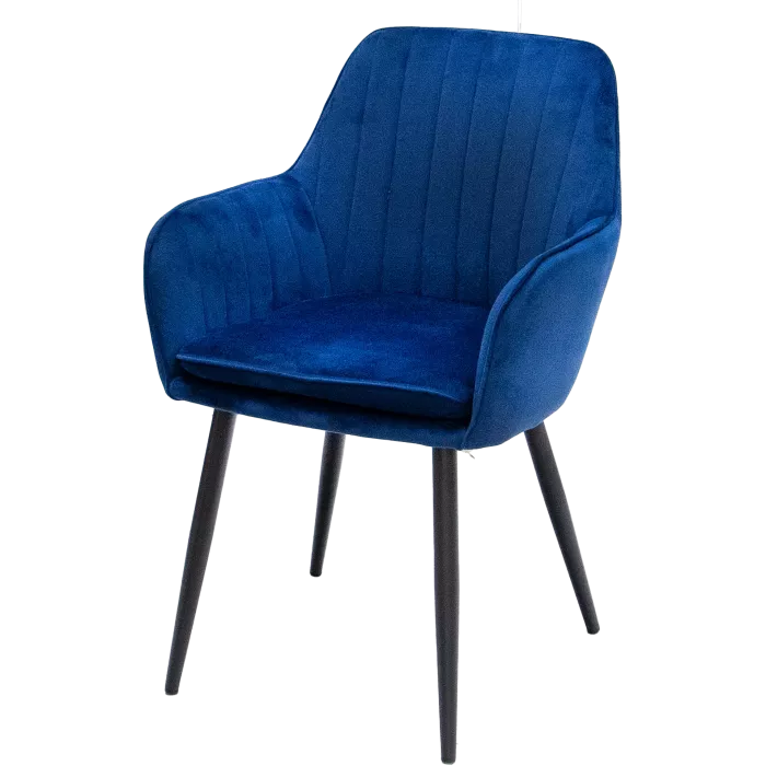 Sonderposten Polsterstuhl Stoke blau