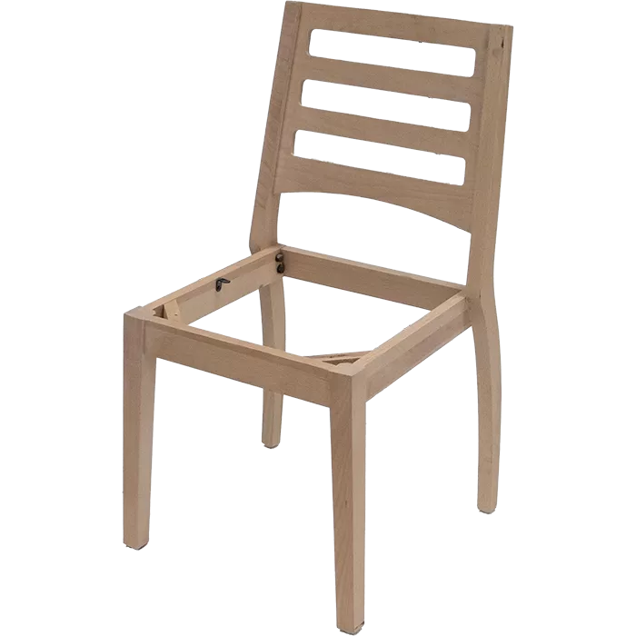 Sonderposten Restaurantstuhl Alice ungebeizt