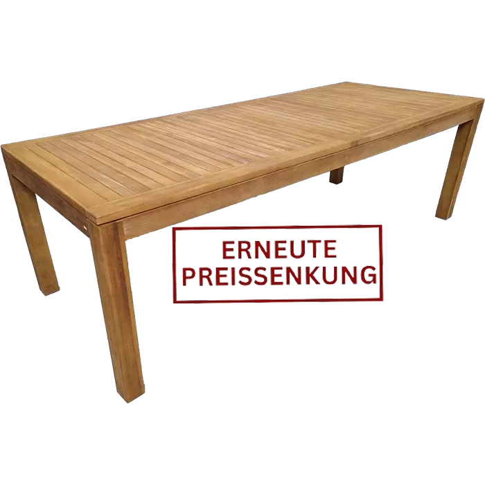 Sonderposten Teak-Bigfoot-Tisch 250