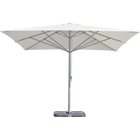 Sonnenschirm Plaza 400x400cm weiß