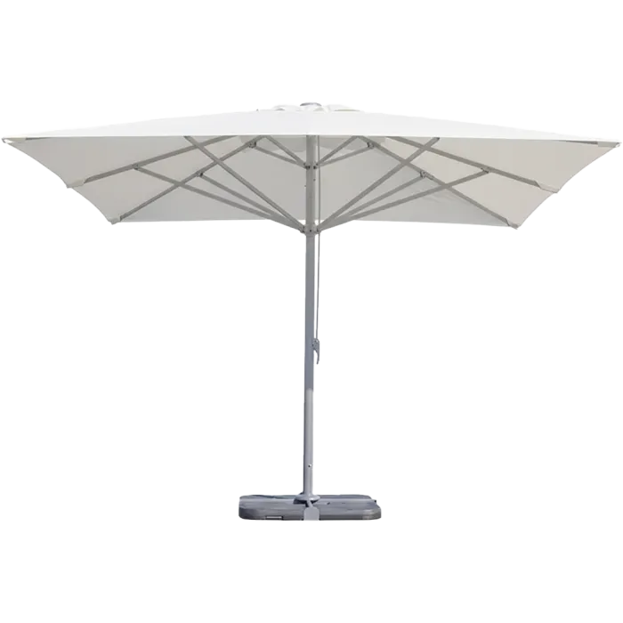 Sonnenschirm Plaza 400x400cm weiß