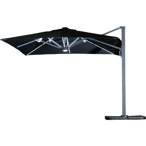 St. Tropez Nacht Beleuchtung Anthrazit