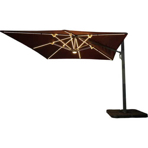 St. Tropez Nacht Beleuchtung Rot