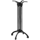 Tischgestell Sylt 4 High schwarz