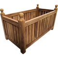 Sonderposten Teak-Blumenkübel groß