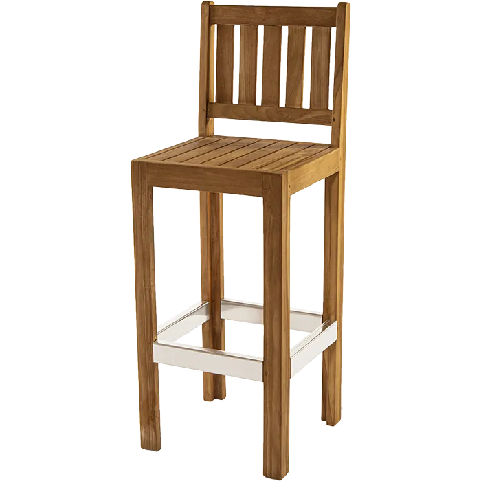 Teak Barhocker RL