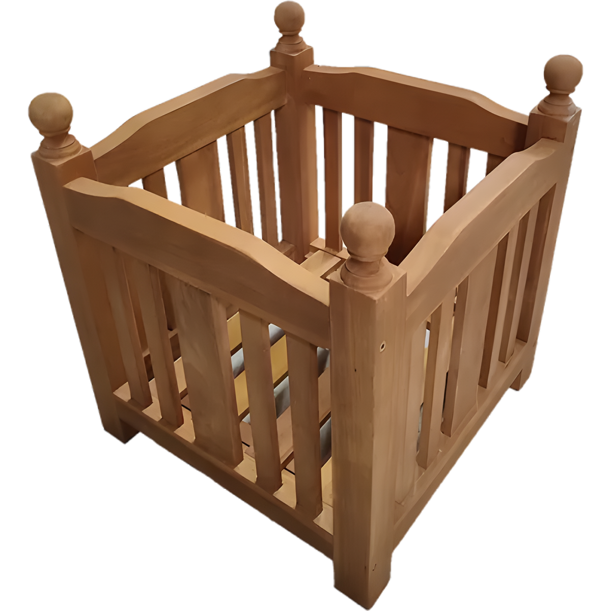 Sonderposten Teak-Blumenkübel klein
