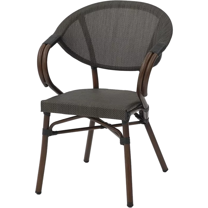 Terrassenstuhl Bucky Grau