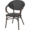 Terrassenstuhl Bucky Grau