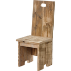 Bauholz Stuhl 1