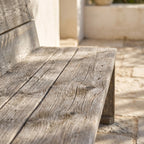 Bauholz Bank RL – Detailansicht Material