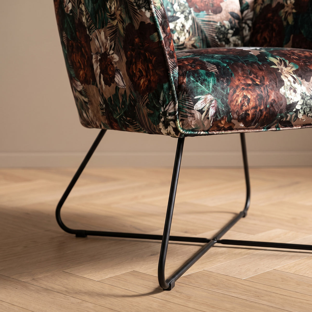 Loungesessel Jersey – Detailansicht Gestell