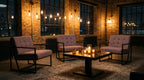 Loungesessel Leeds – Einsatzbeispiel am Abend