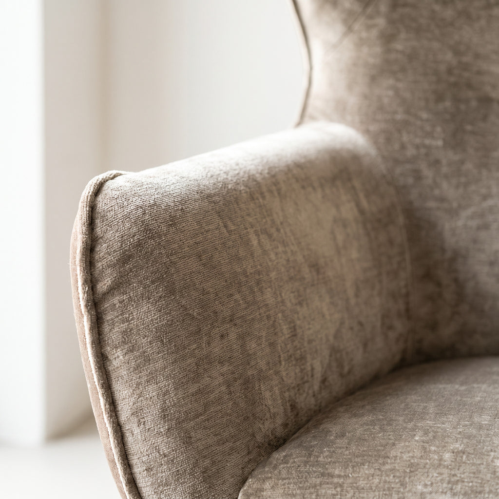 Loungesessel Melbourne – Detailansicht Material