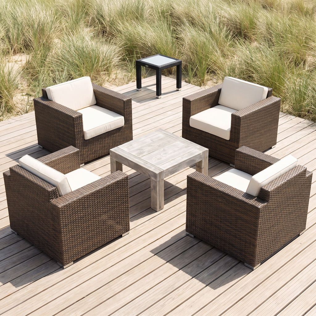 Outdoorsessel Silvia – Einsatzbeispiel am Tag