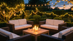 Outdoorsofa Silvia – Einsatzbeispiel am Abend