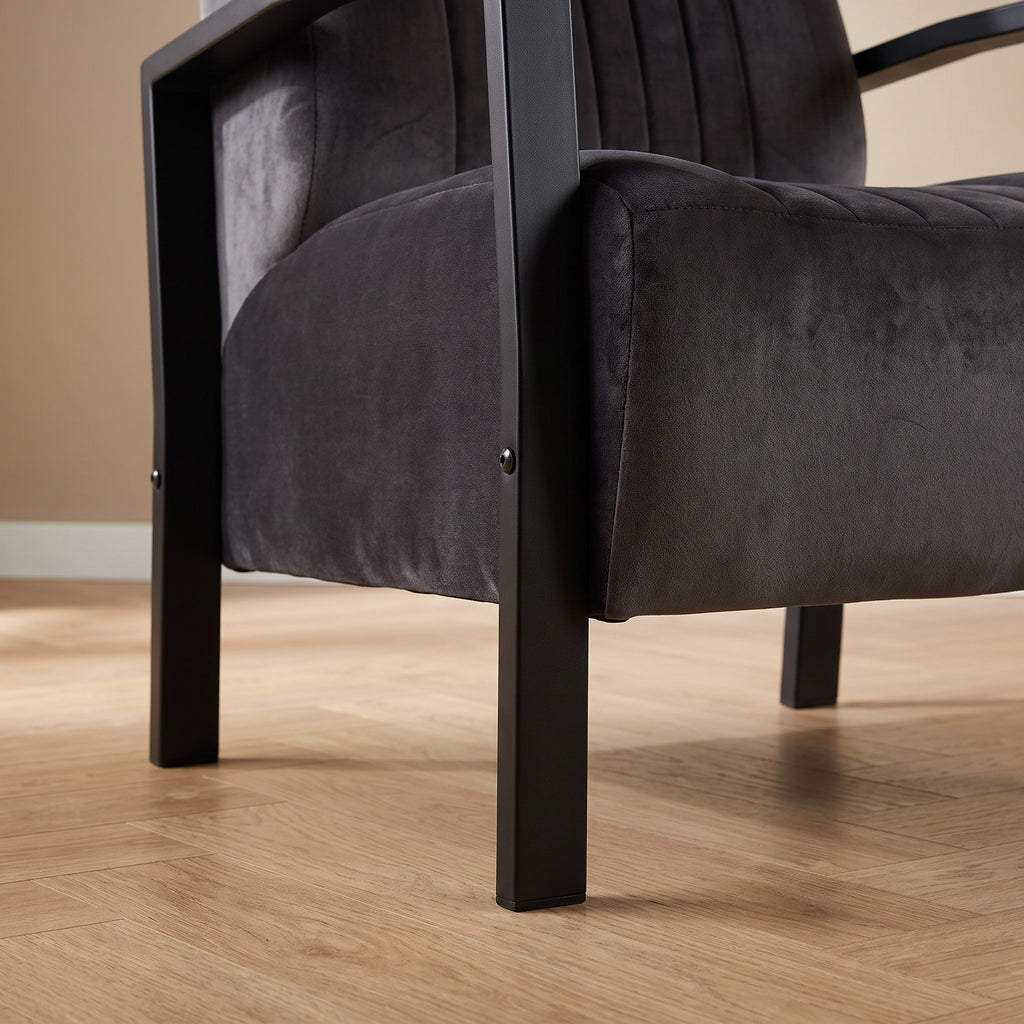Designersessel Isaac – Detailansicht Gestell