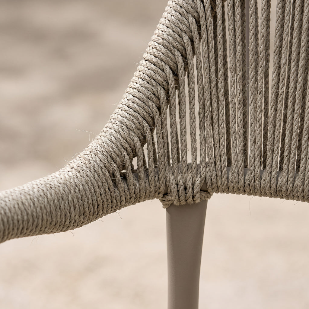Terrassenstuhl Iris – Detailansicht Material