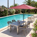 Terrassenstuhl Iris – Einsatzbeispiel Hotelterrasse